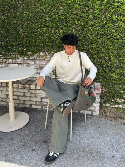 Double-Sleeve Henley Tee
