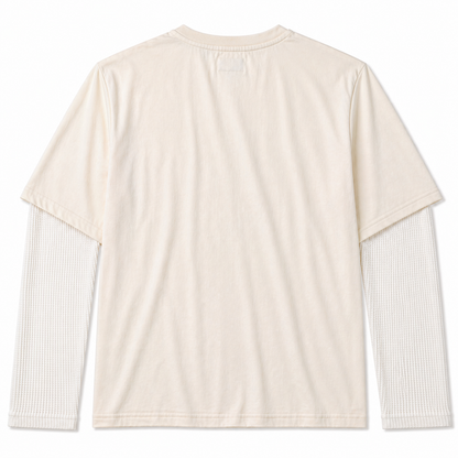 Double-Sleeve Henley Tee