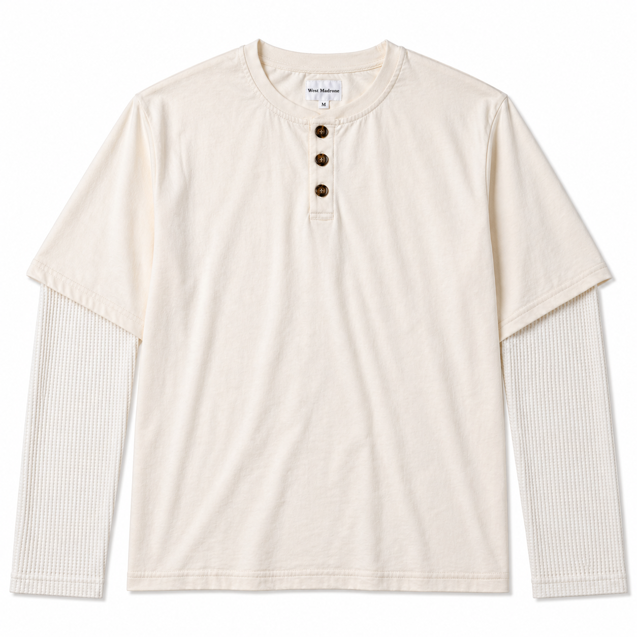 Double-Sleeve Henley Tee